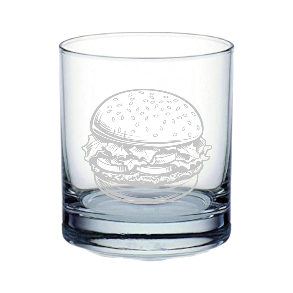 Rocks Glass - Hamburger - Double Old Fashioned