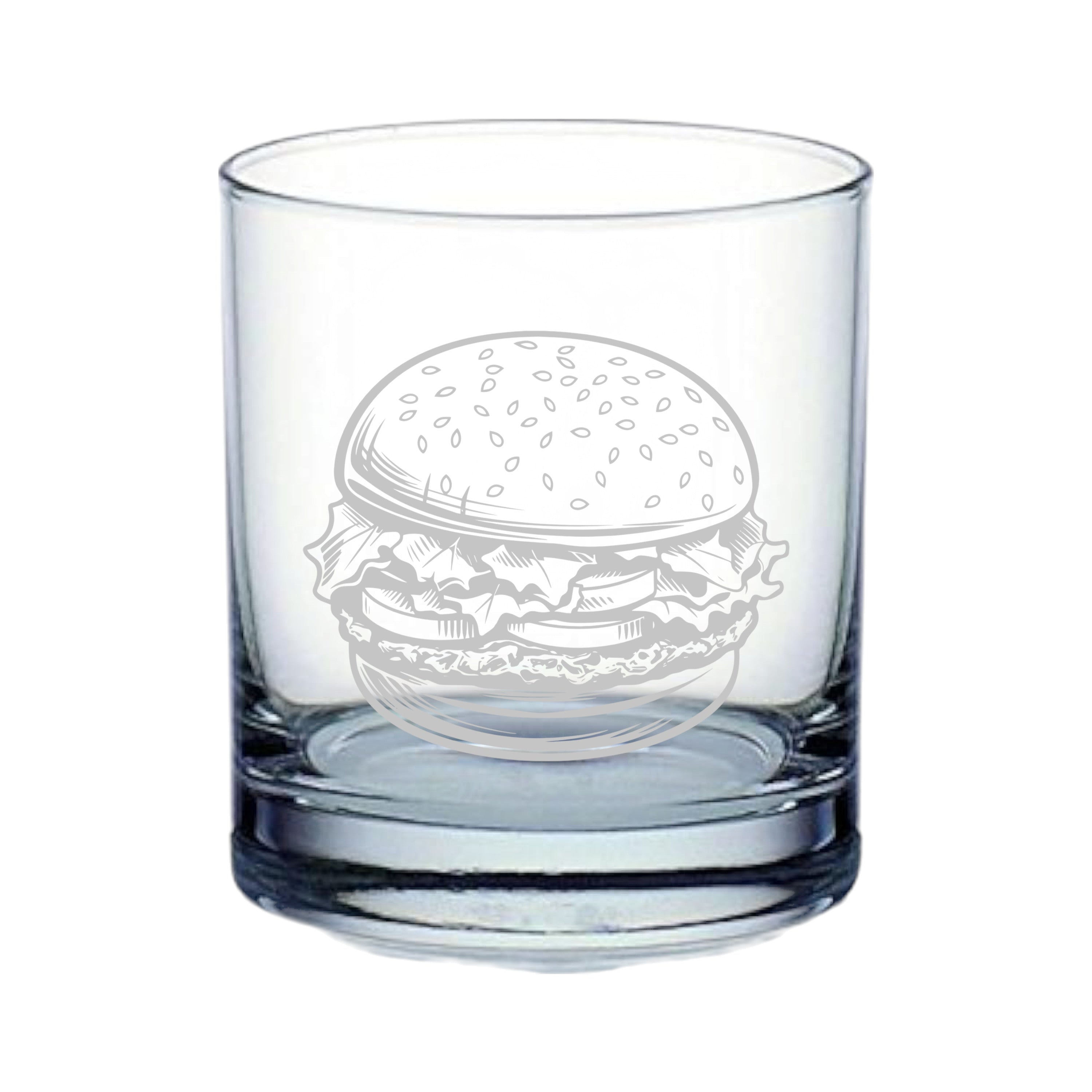 Rocks Glass - Hamburger - Double Old Fashioned