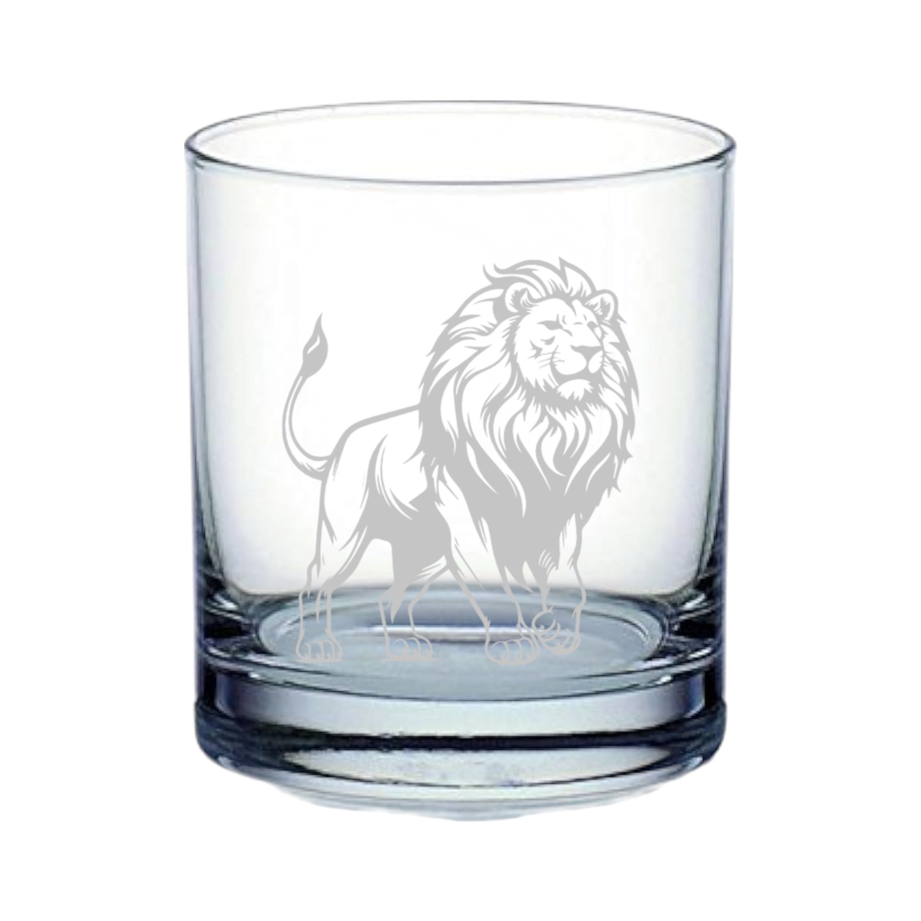 Rocks Glass - Lion - Double Old Fashioned