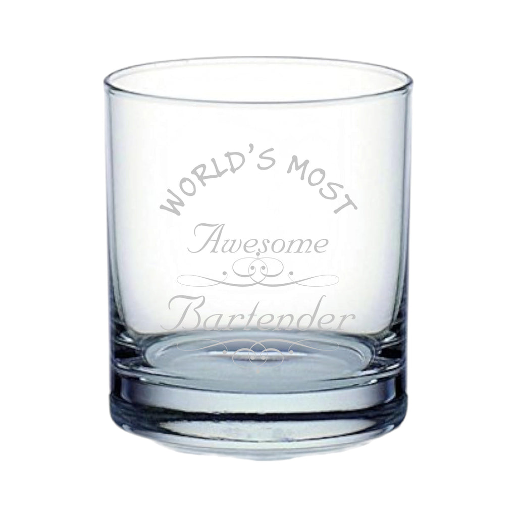 Rocks Glass - Worlds most awesome Bartender - Double Old Fashioned