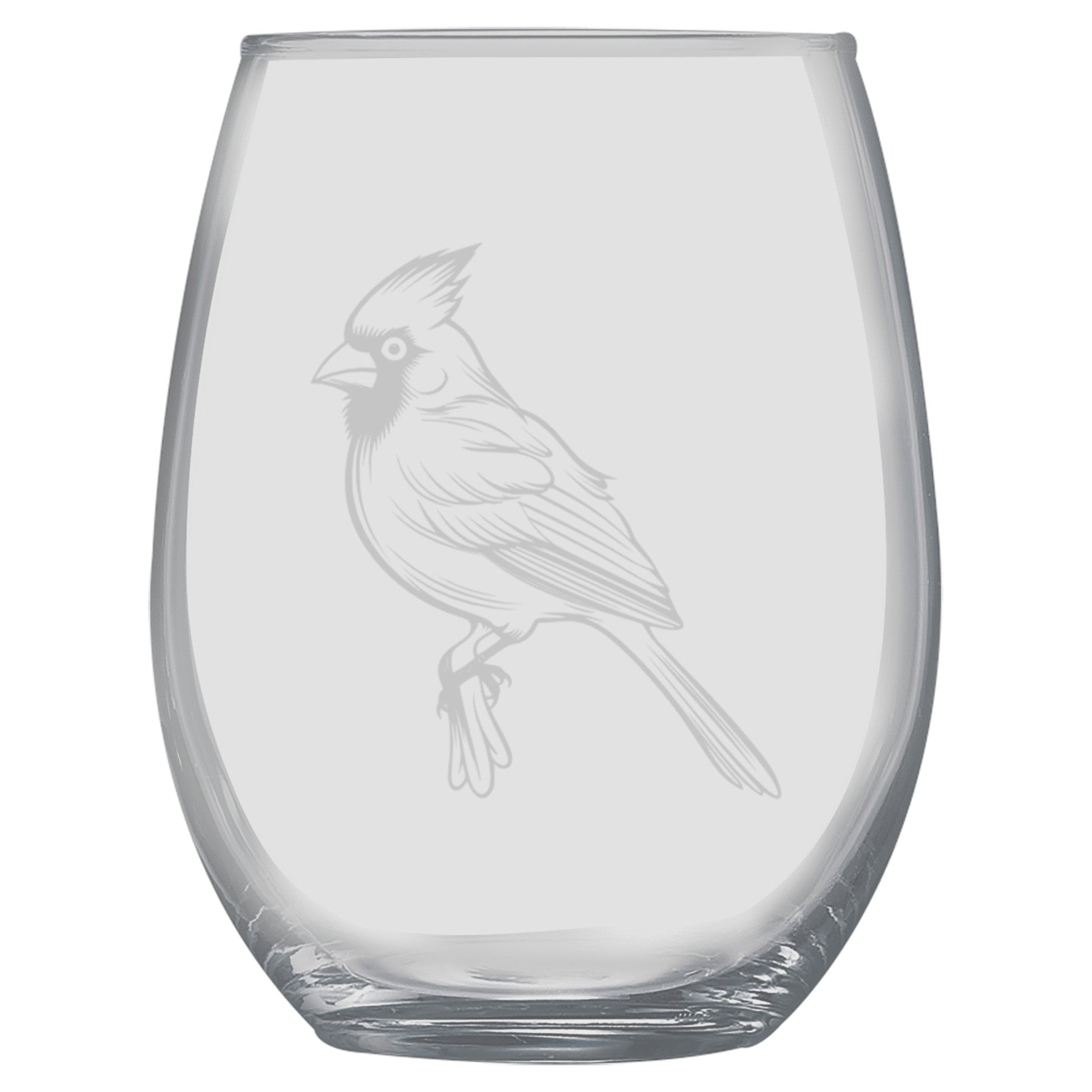 15oz Stemless Wine Glass -  Cardinal