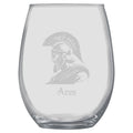 15oz Stemless Wine Glass -  Ares God of War