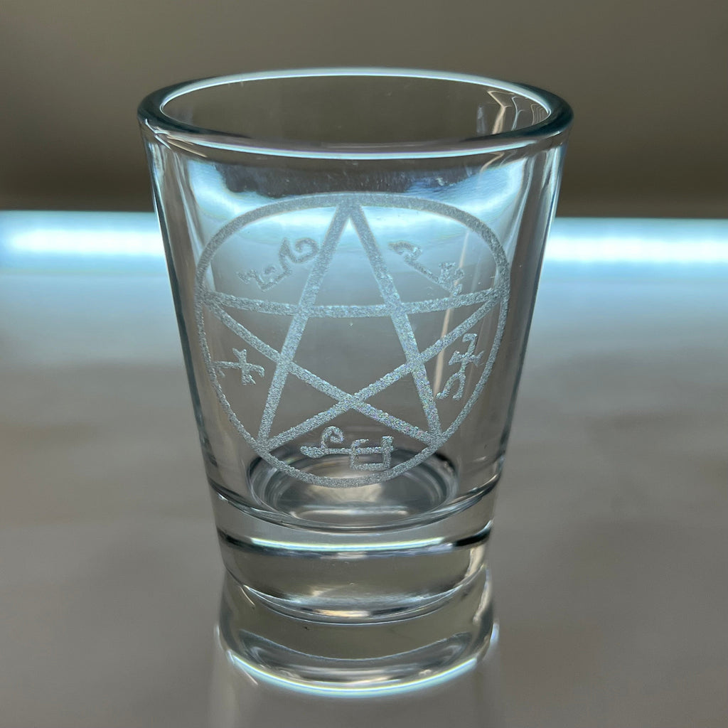 2oz Demon Trap Shotglass LASER