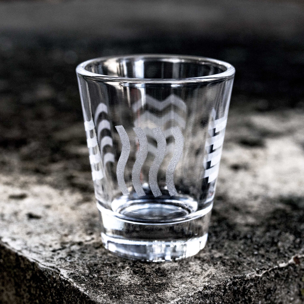 2oz 4 Elements Shot glass