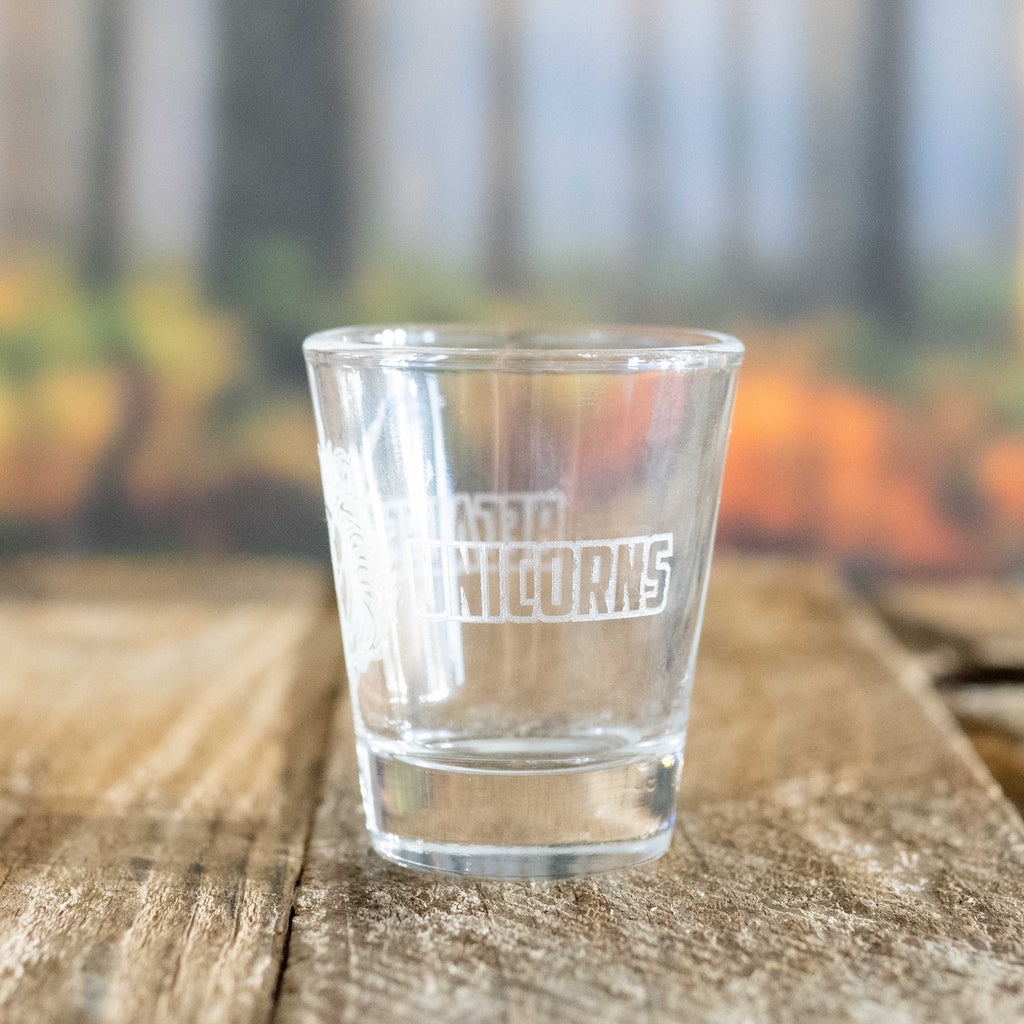 2oz Because Unicorns Shot glass