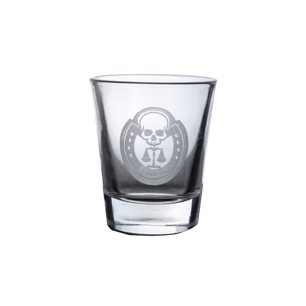 2oz Four Horsemen FAMINE Shot Glass