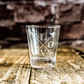 2oz Love Arrows Shot glass