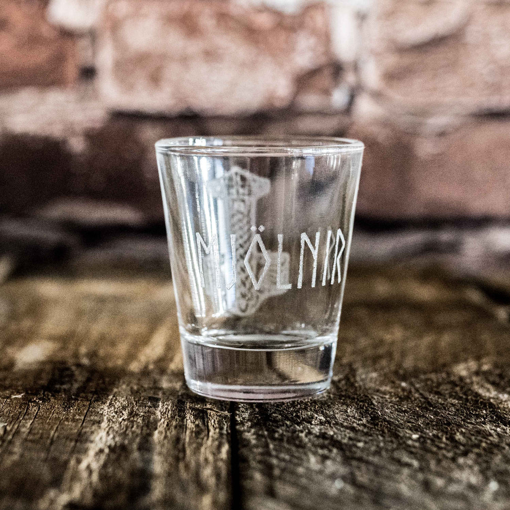 2oz Mjölnir Shot glass