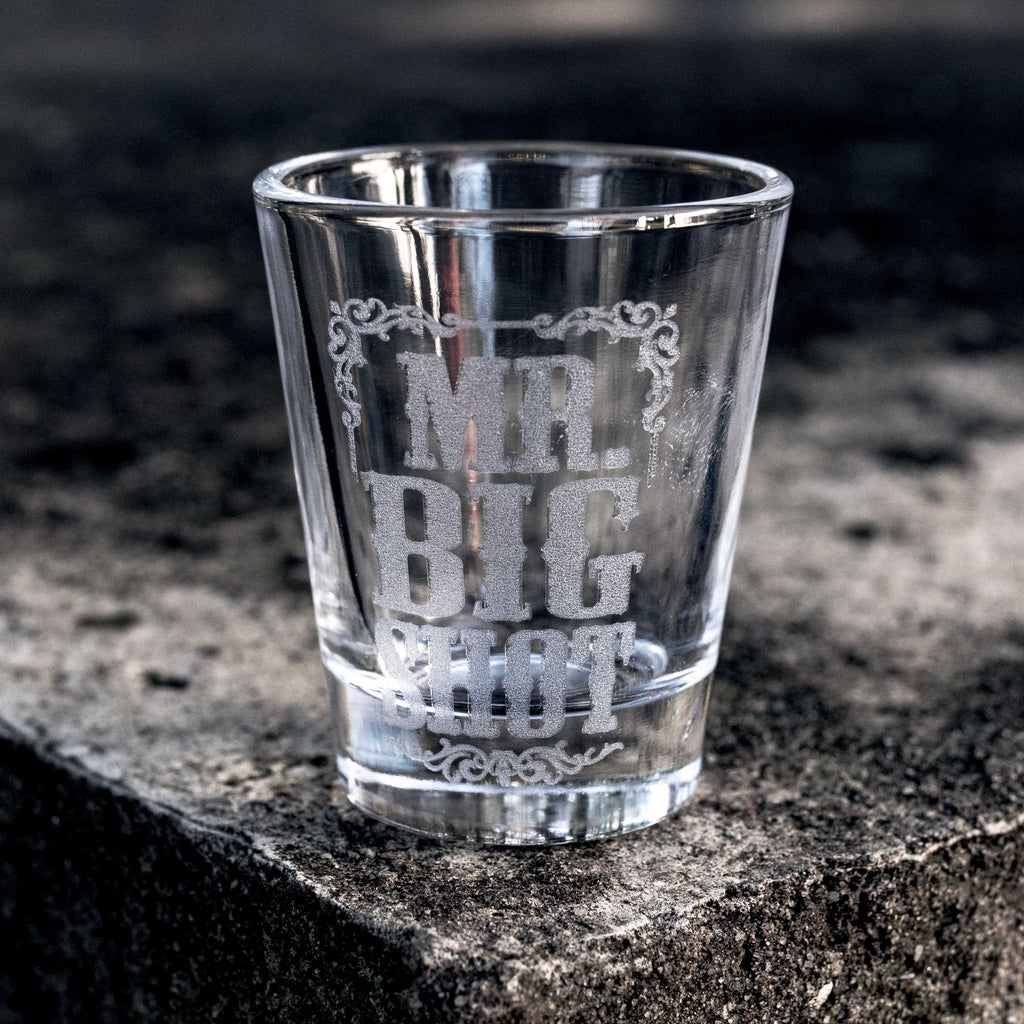 2oz Mr. Big Shot Shot glass