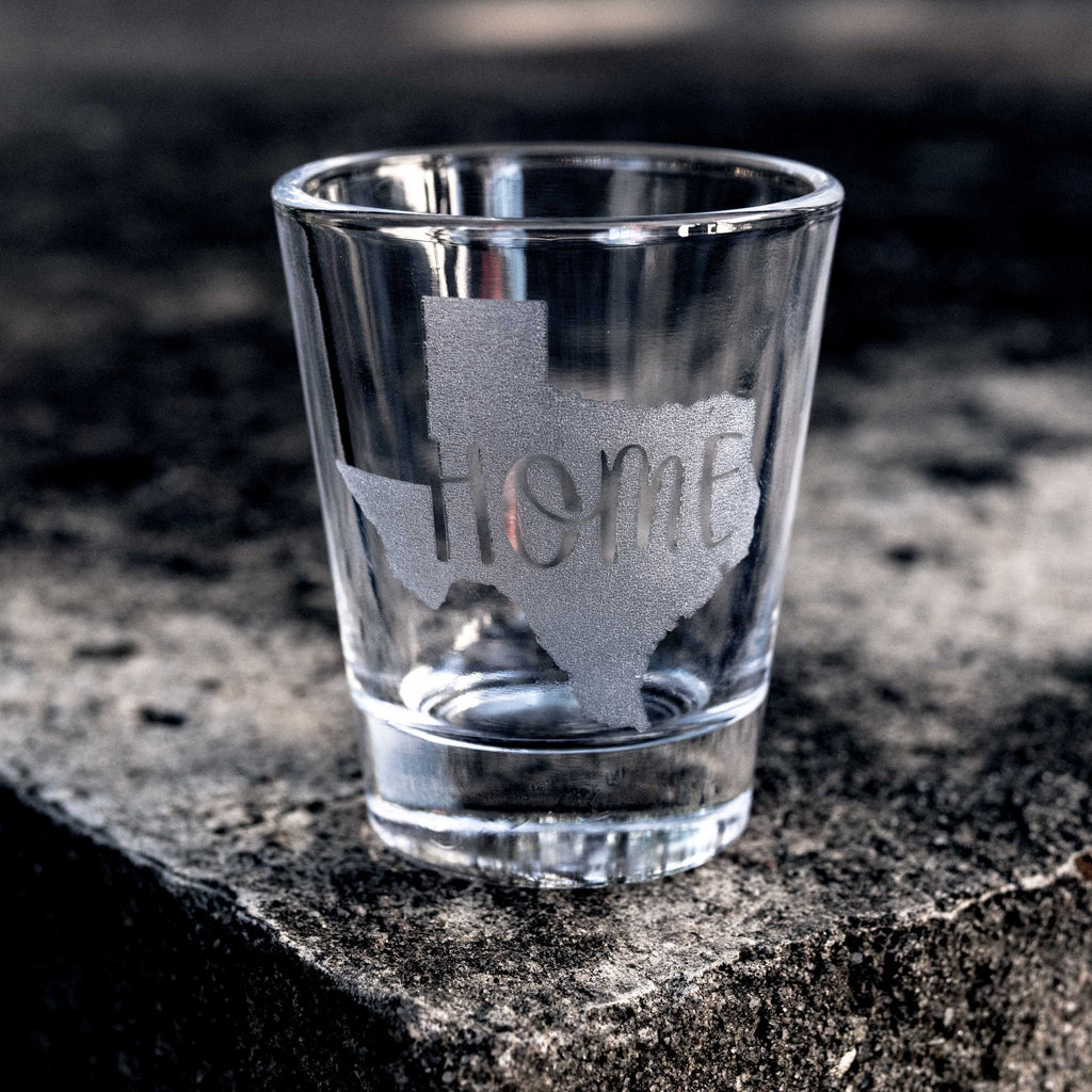 2oz State Home - Texas Shot glass