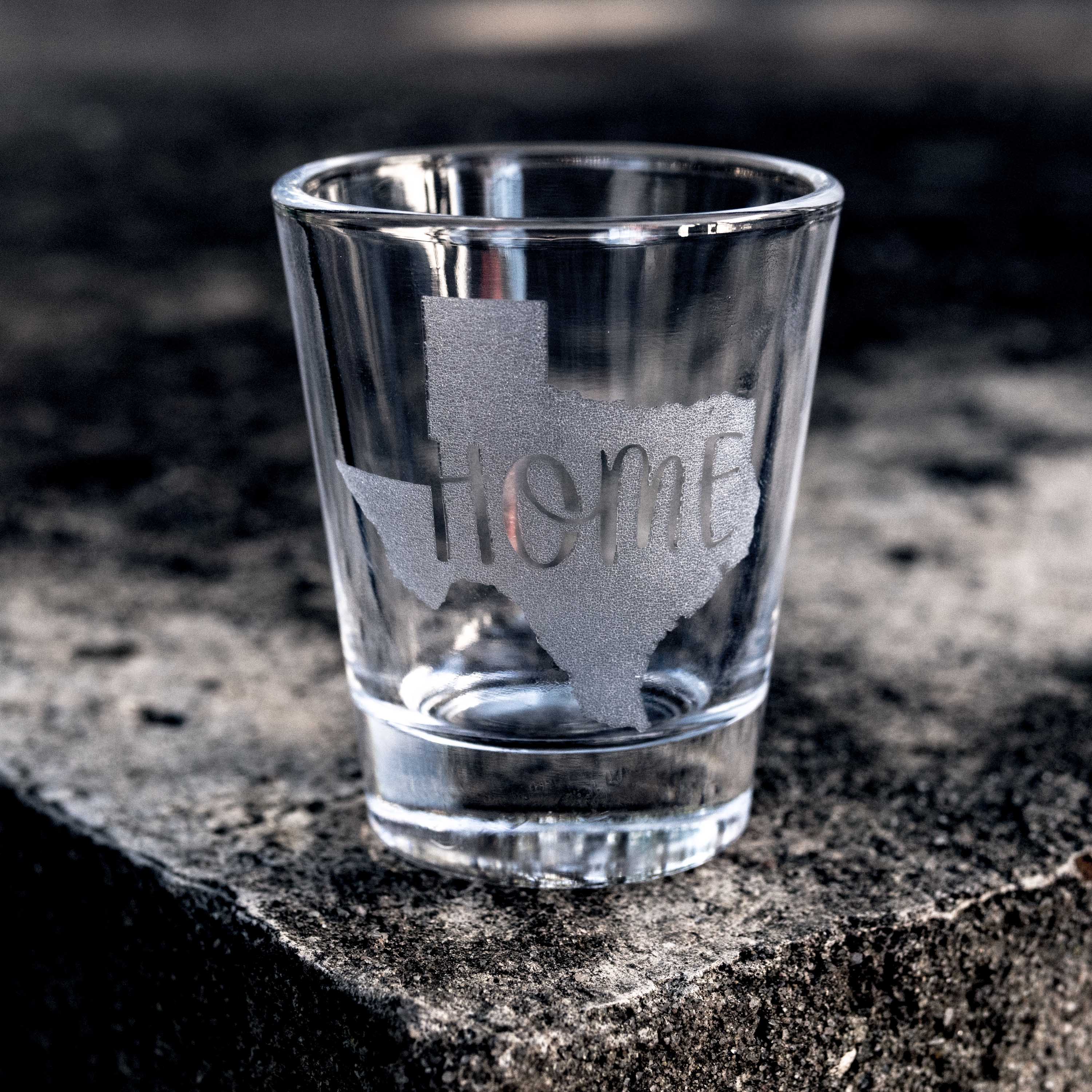 2oz State Home - Texas Shot glass