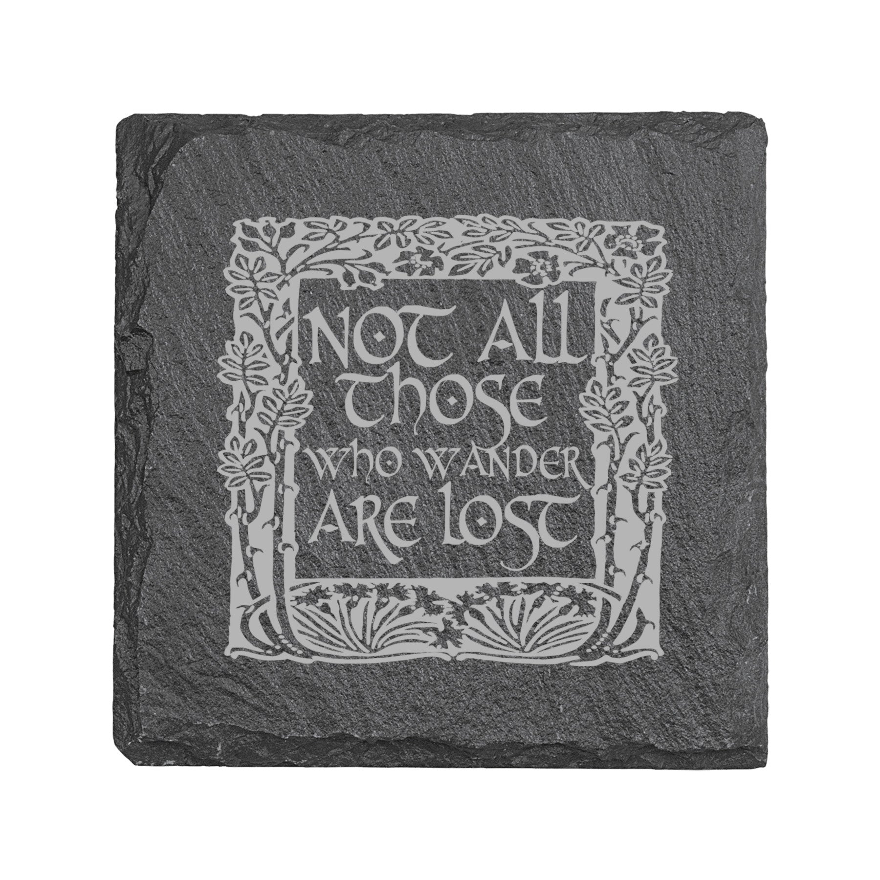 Coaster - Slate - Fantasy Quotes - SET OF 6