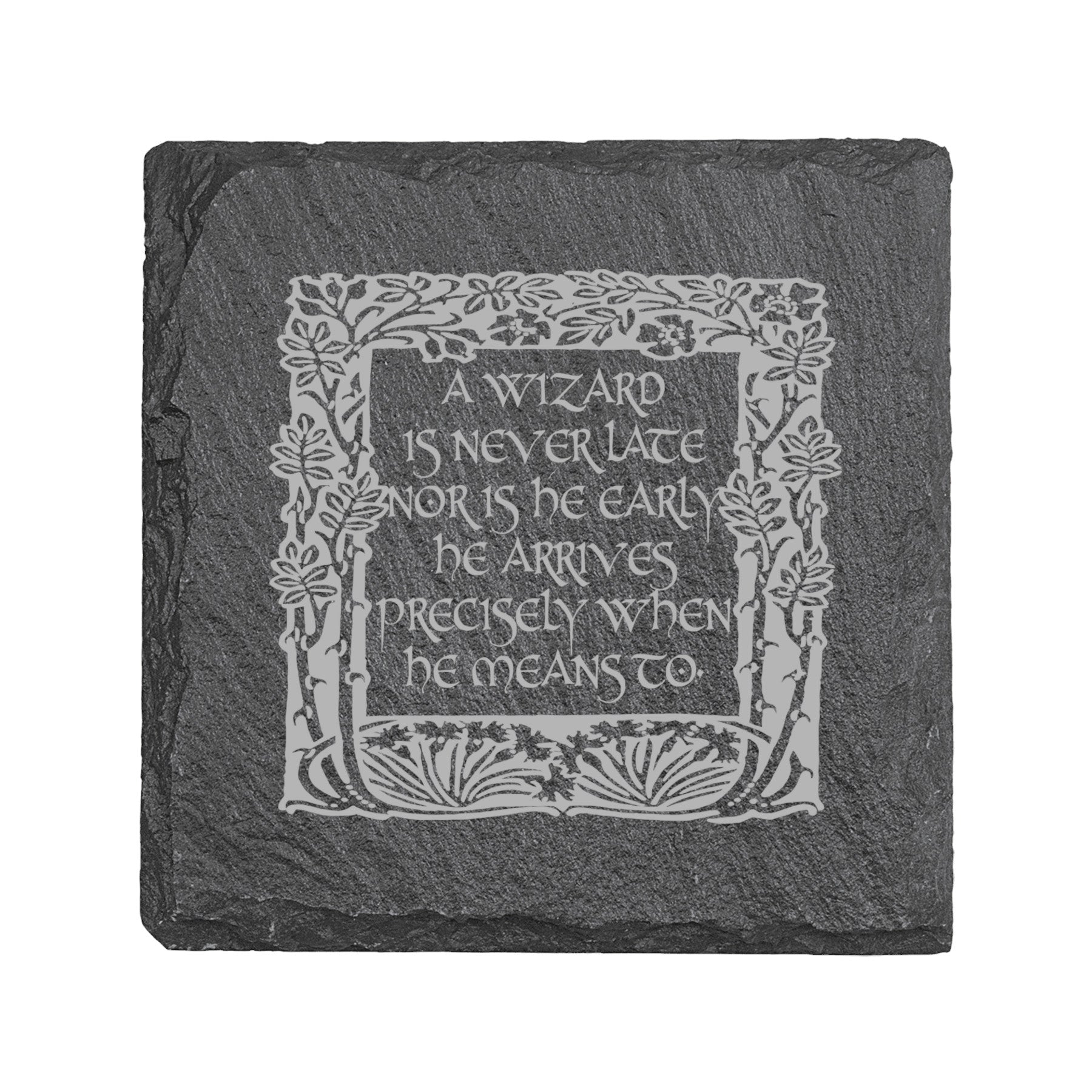 Coaster - Slate - Fantasy Quotes - SET OF 6
