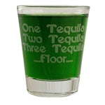 2oz One Tequila Two Tequila Three Tequila Floor shot glass