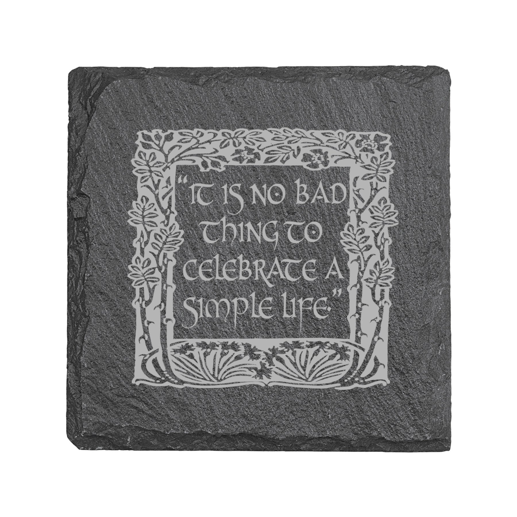 Coaster - Slate - Fantasy Quotes - SET OF 6