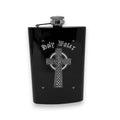 8oz Celtic Cross Holy Water Flask