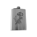 8oz Lion Stainless Steel Flask