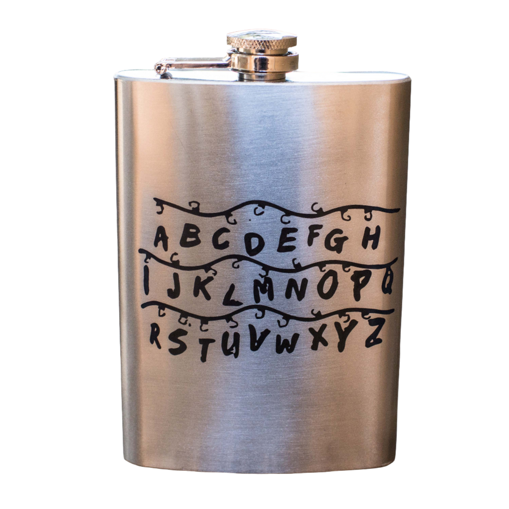 8oz Alphalights Stainless Steel Flask