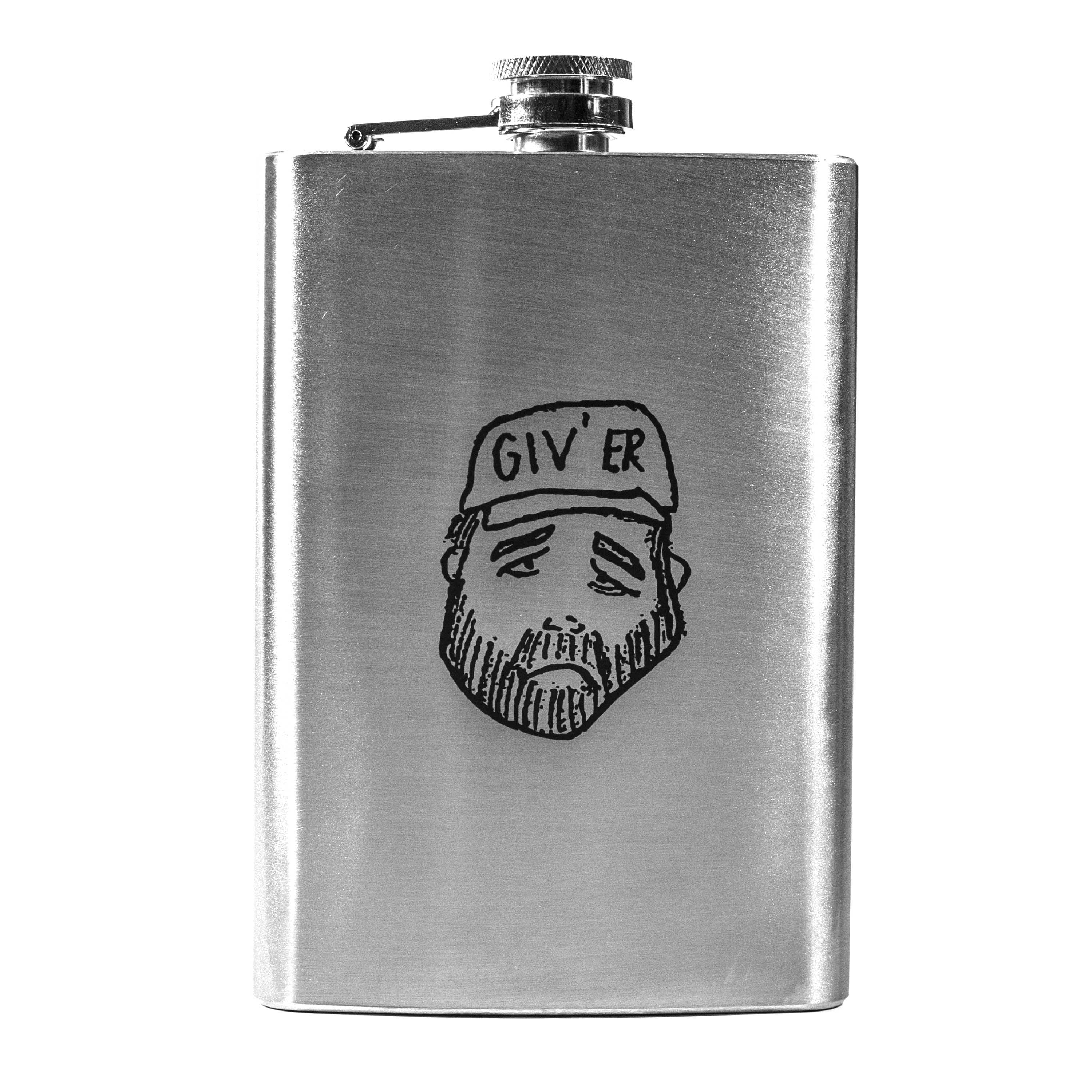 8oz Giver Stainless Steel Flask