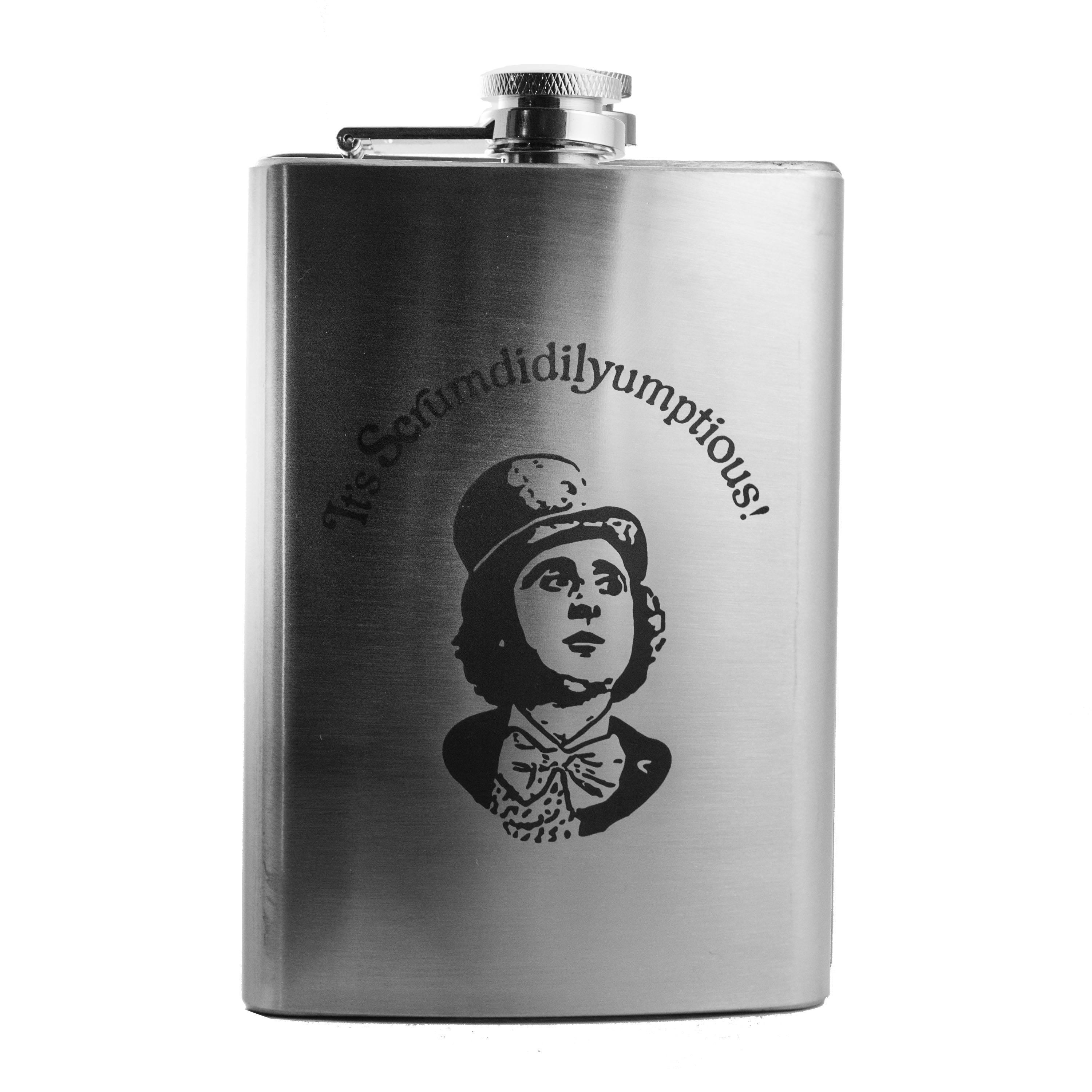 8oz It's Scrumdidilyumptious Stainless Steel Flask