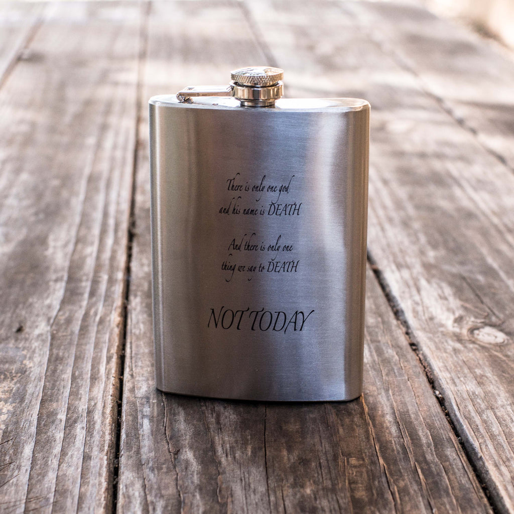 8oz There Is Only One God Stainless Steel Flask