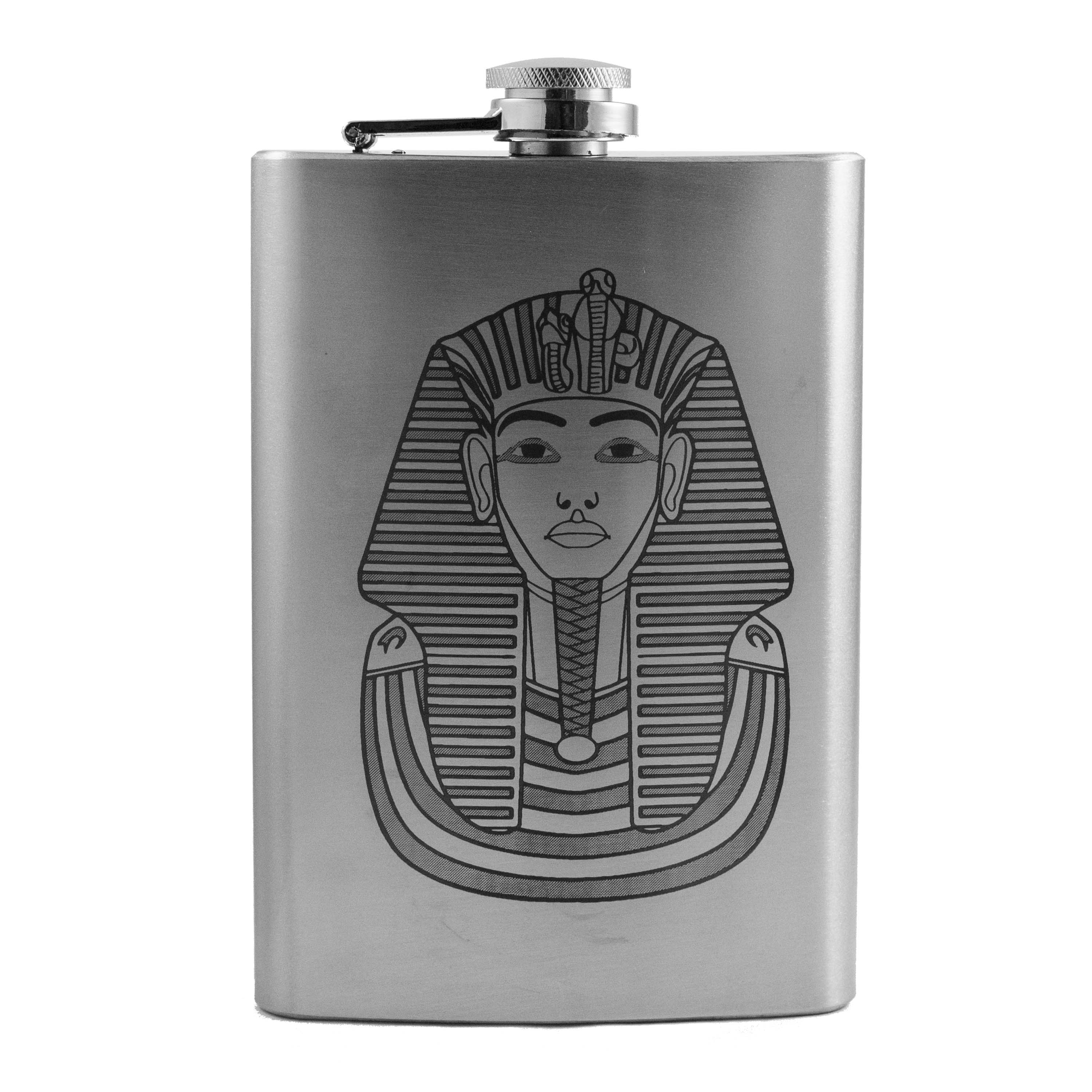 8oz Tutankhamun Stainless Steel Flask