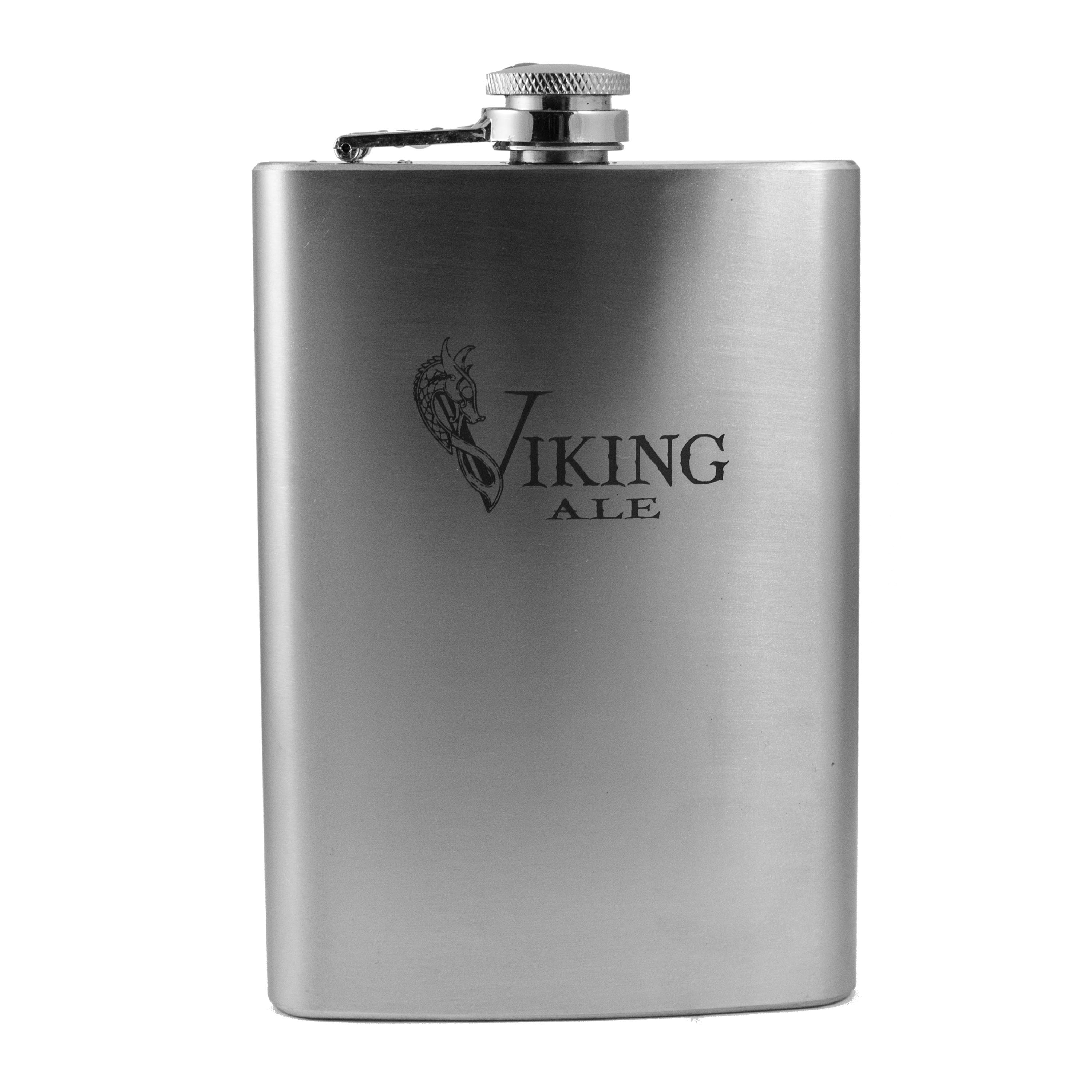 8oz Viking Ale Stainless Steel Flask
