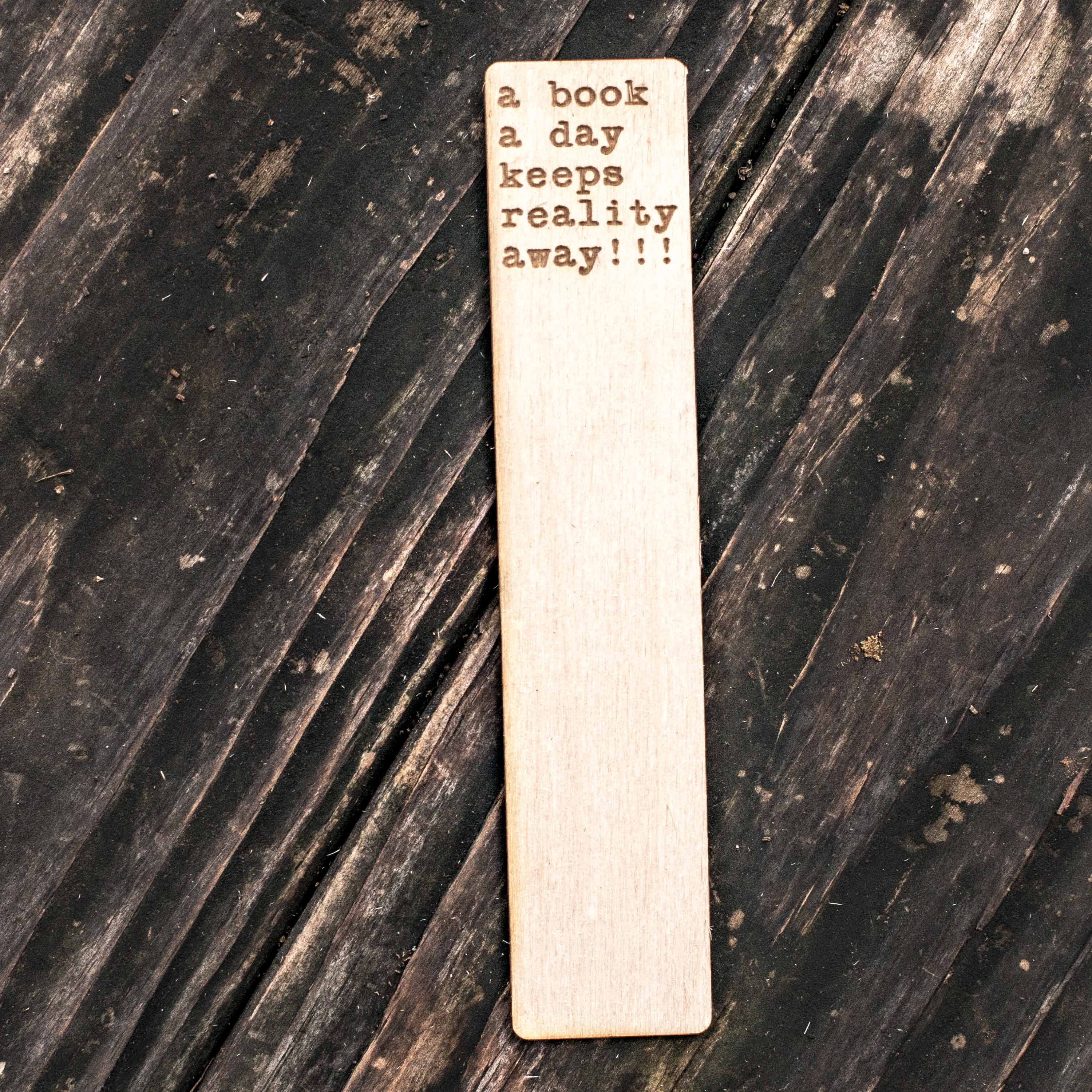 Bookmark - A Book a Day Keeps Reality Away