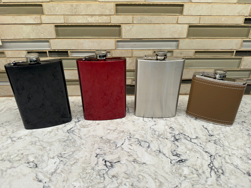 8oz Dont Drink Solo Black Flask