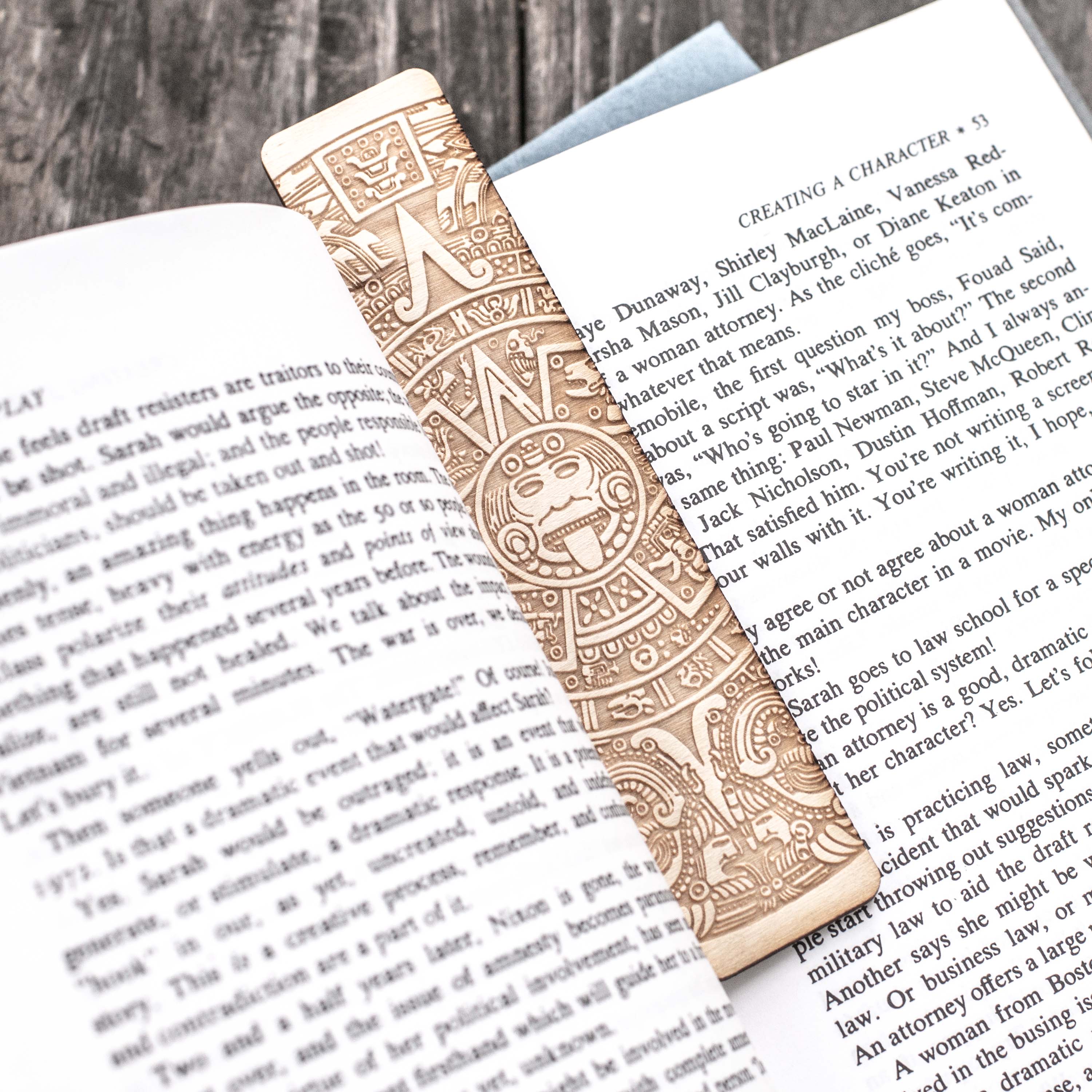 Bookmark - Aztec Calendar