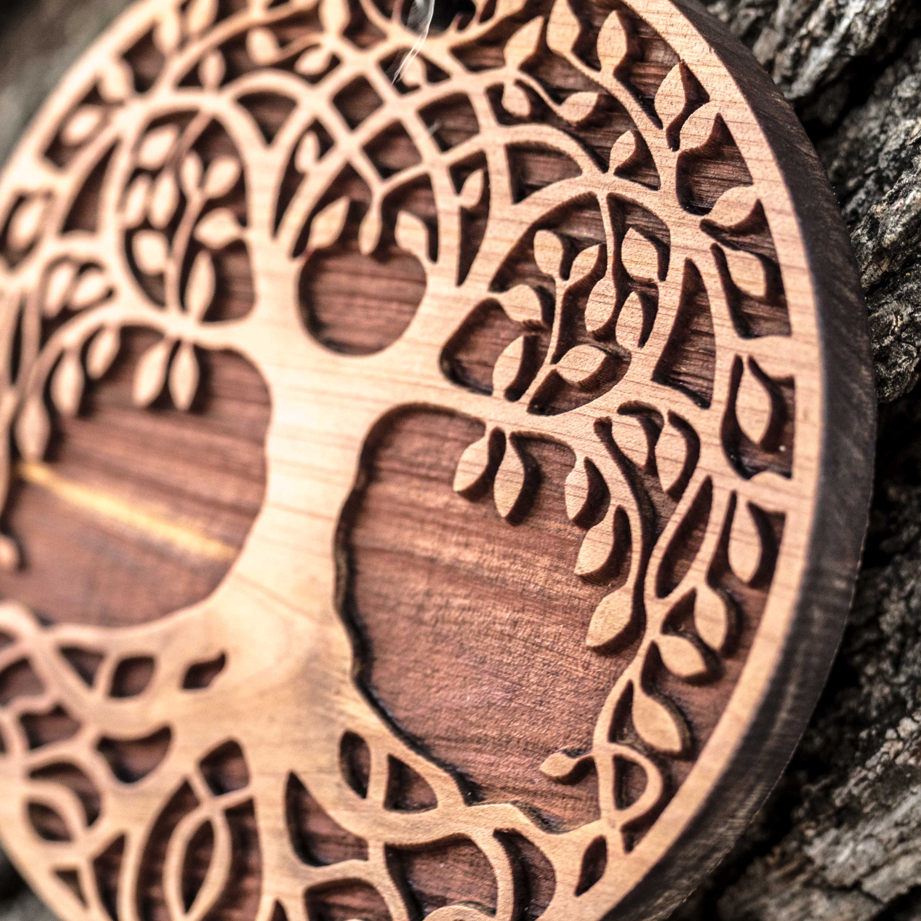 Cedar Ornament - Celtic Tree of Life