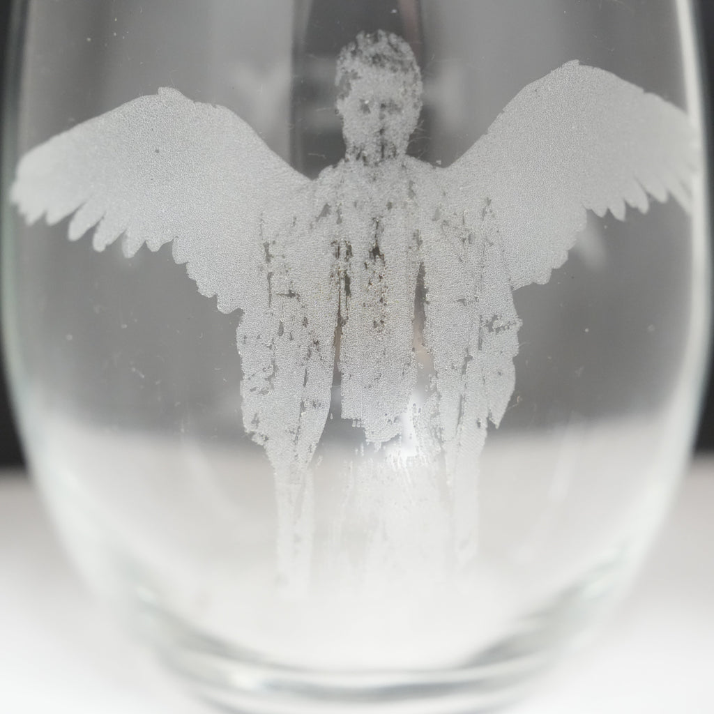 15oz Stemless Wine Glass -   Hey assbut