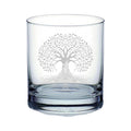 Rocks Glass - Celtic Tree of Life - Double Old Fashioned