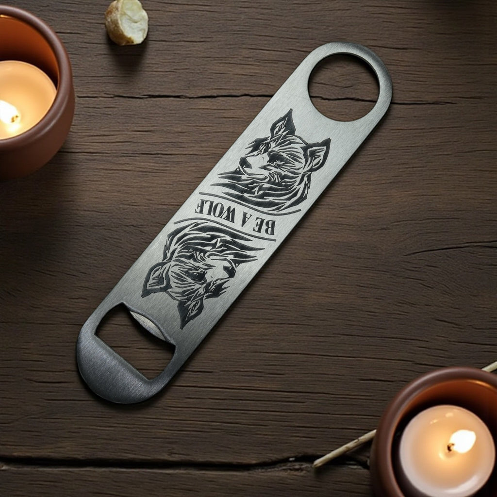 Tribal - Be a Wolf - Bottle Opener