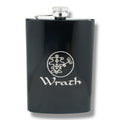8oz BLACK Seven Deadly Sins WRATH Flask