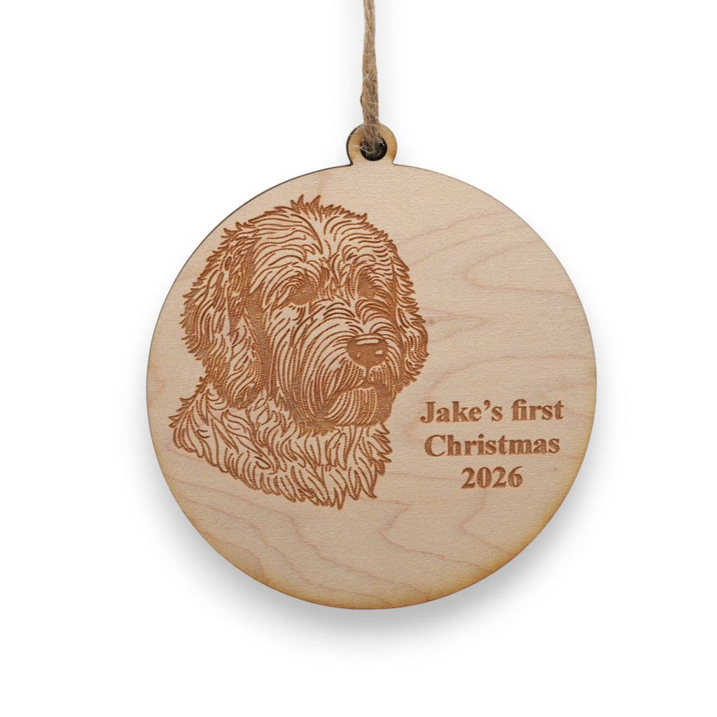 Ornament - Animals - PERSONALIZED - Raw Wood