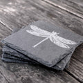 Coaster - Slate - Dragon Fly - SET OF 2