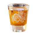 2oz Dragon two Shot glass