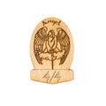 6 Angel Game Tokens 2"x3"