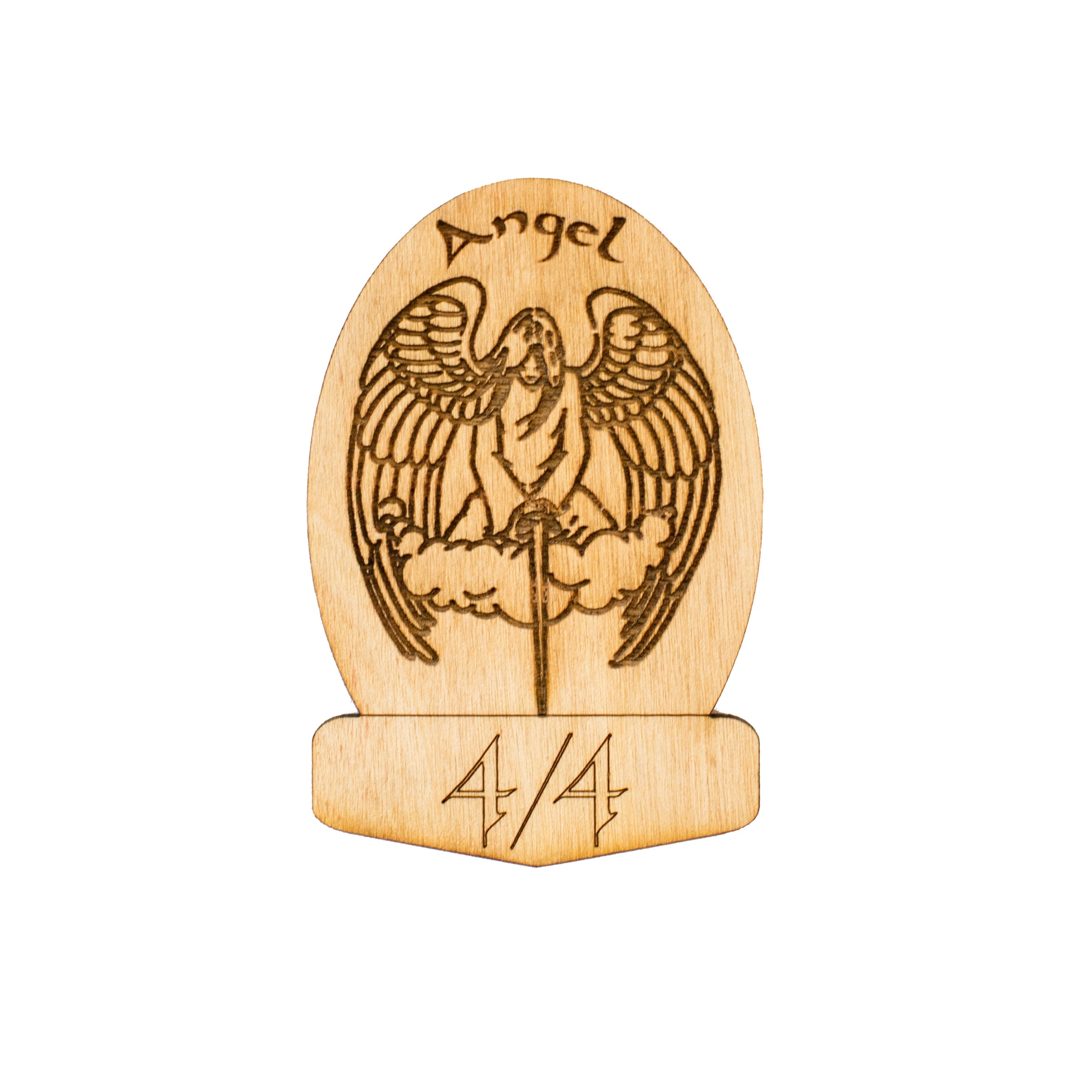 6 Angel Game Tokens 2"x3"