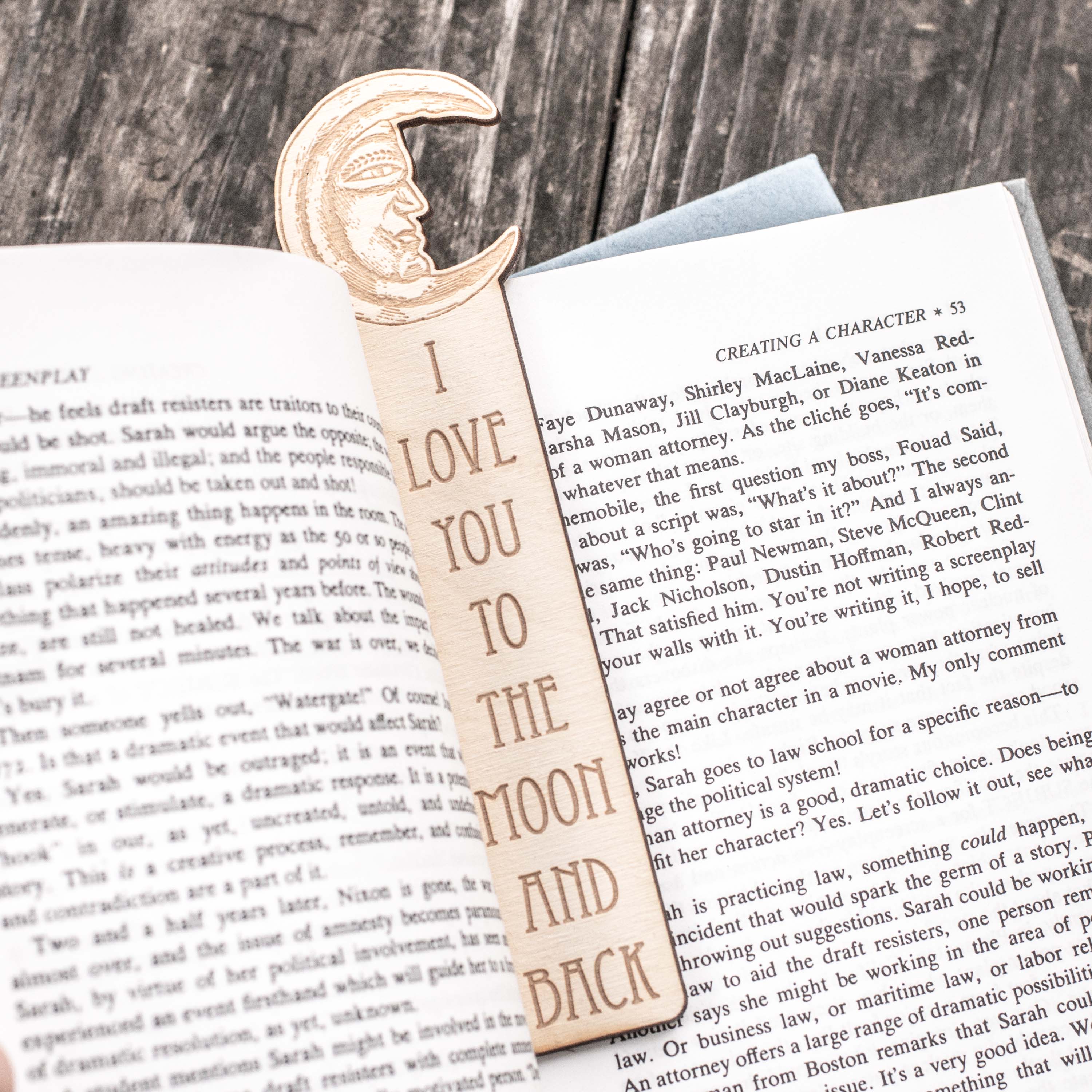Bookmark - I Love You to the Moon and Back