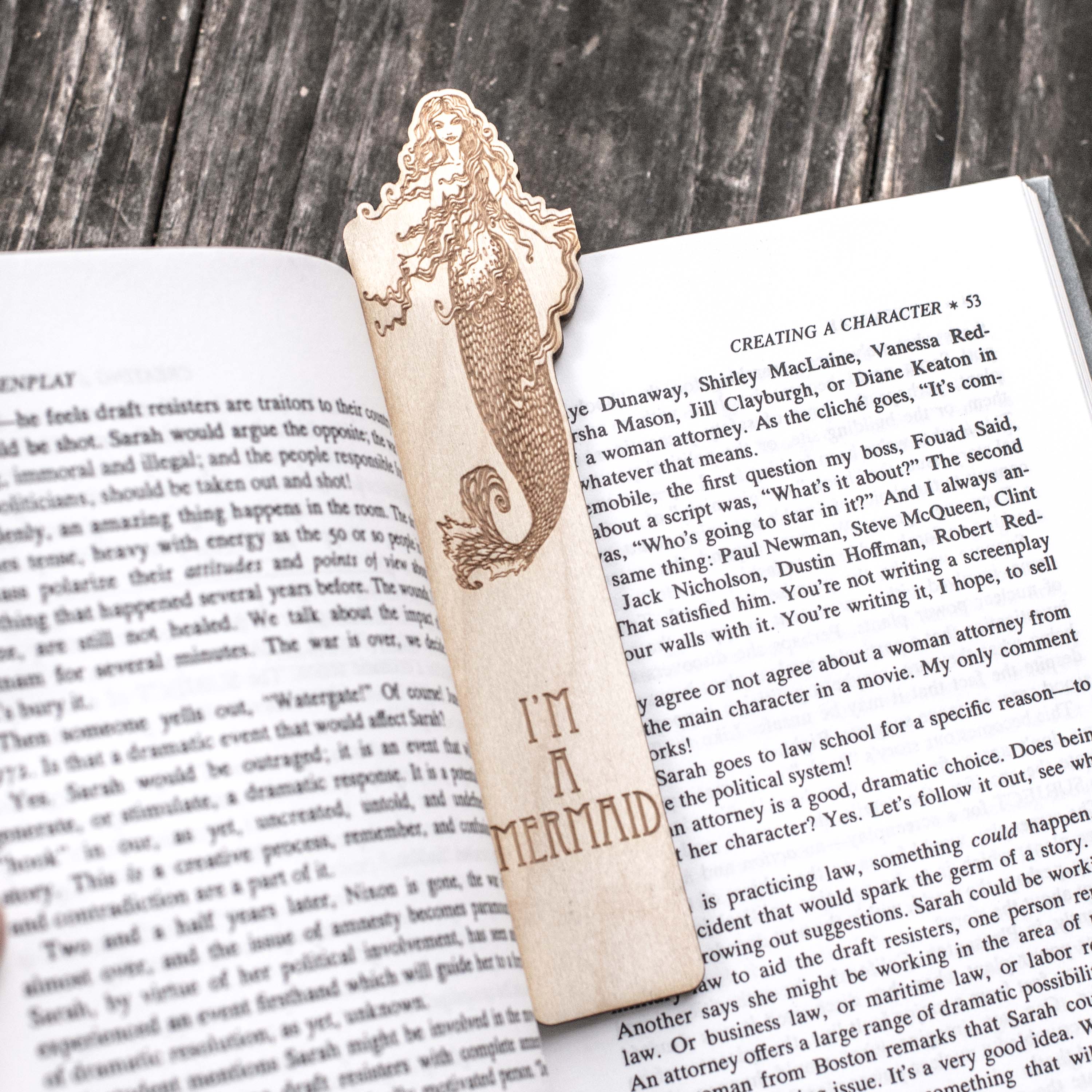 Bookmark - I'm a Mermaid