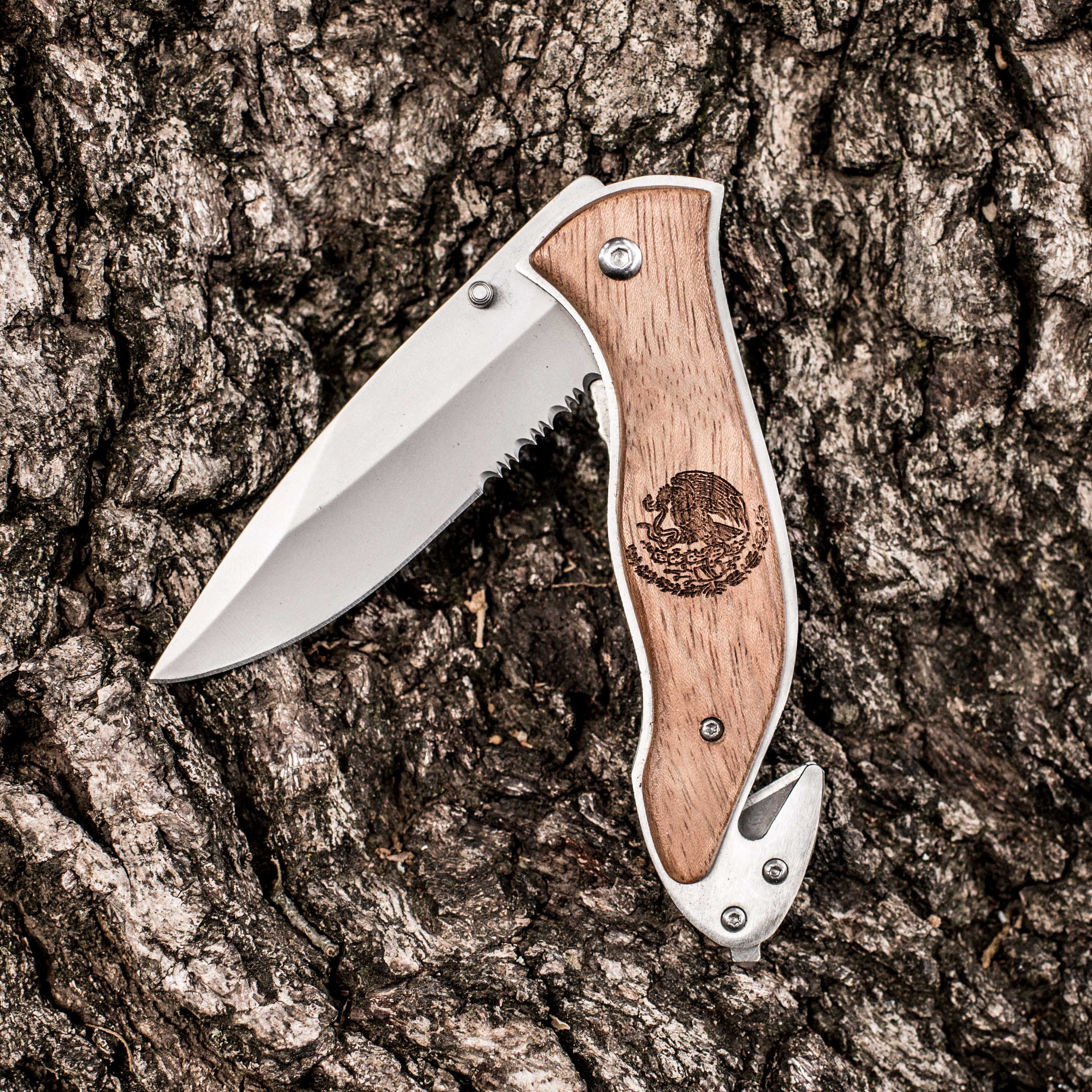 Knife - Mexico Flag 138