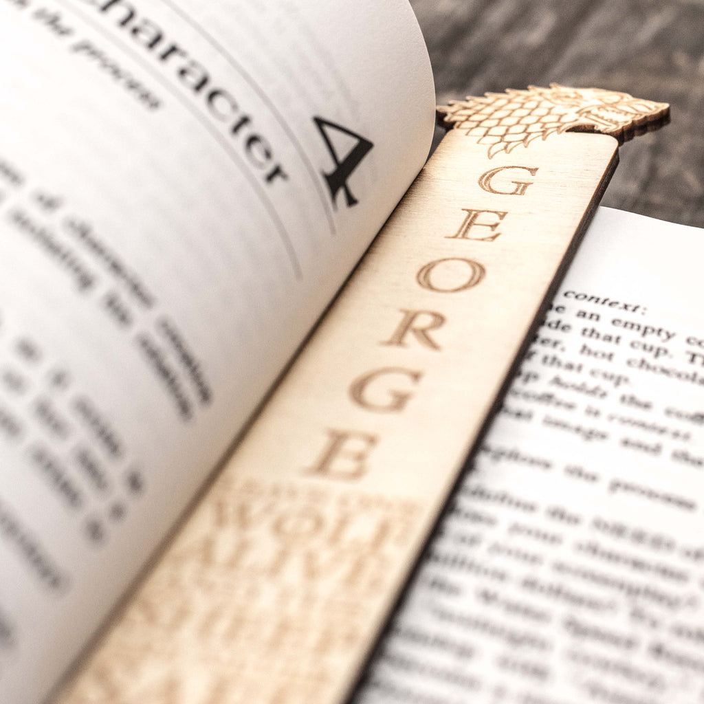 Bookmark - PERSONALIZED Leave One Wolf Alive