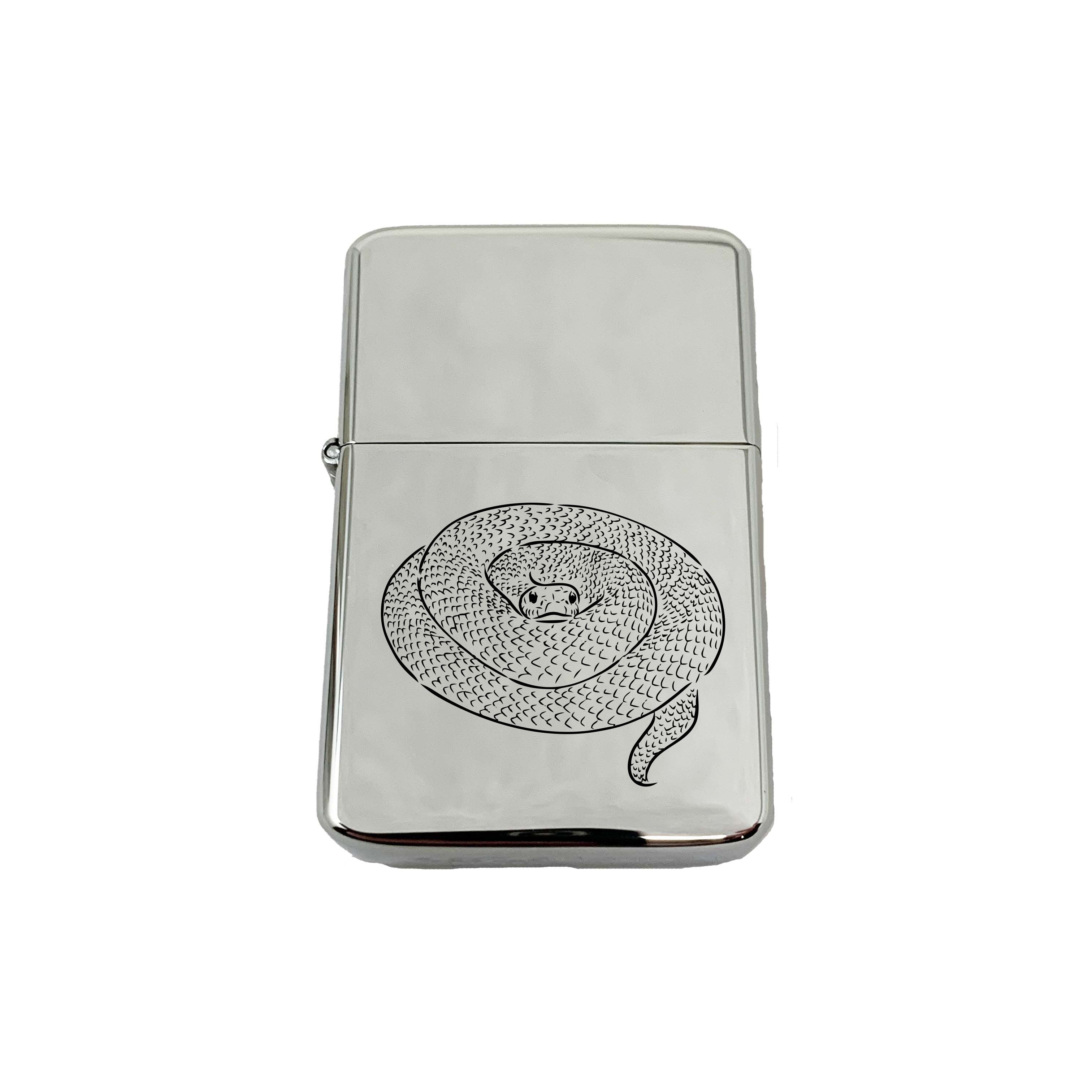 Lighter Coiled Snake CHROME