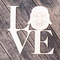 Love Sign - Buddha - 11x10