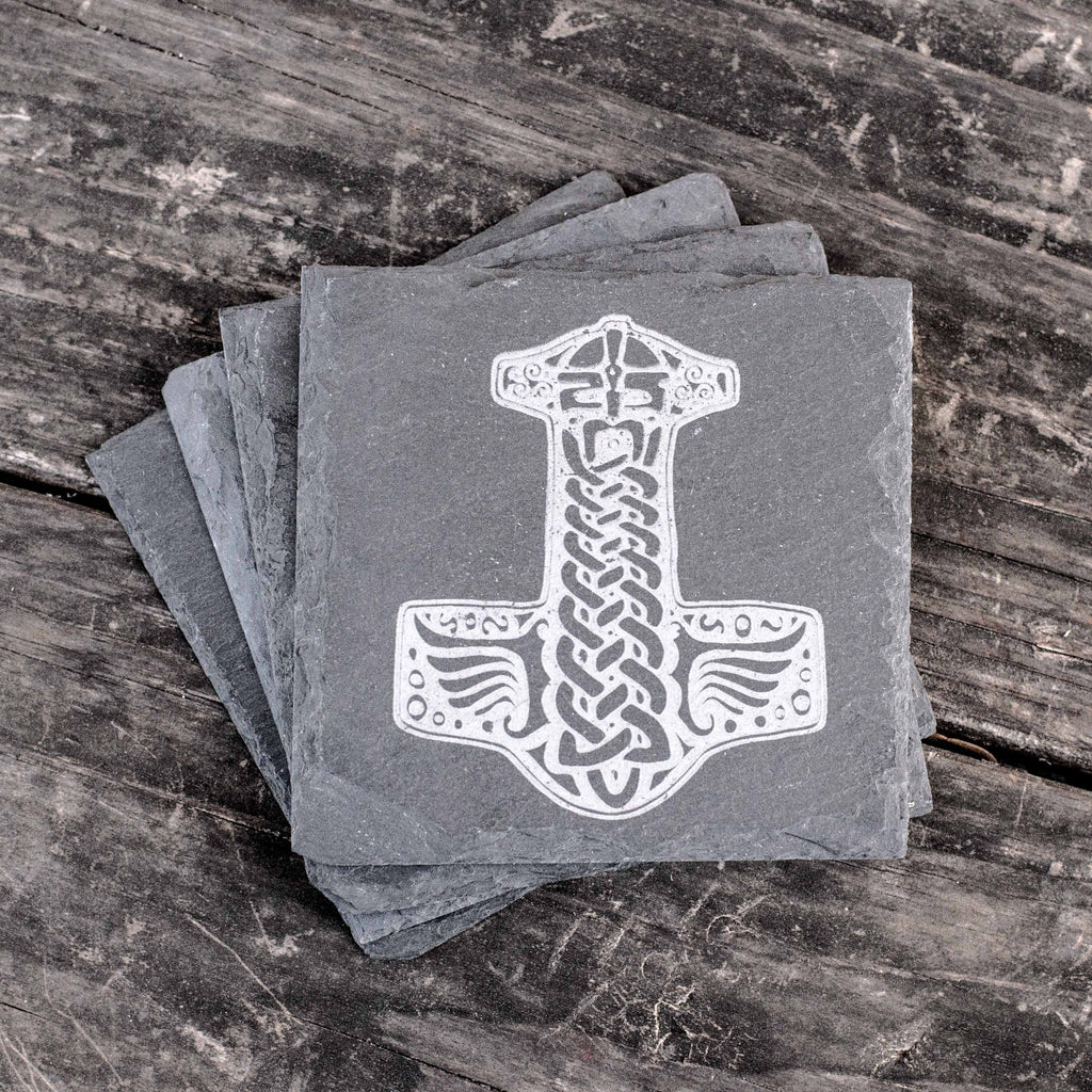 Coaster - Slate - Mjolnir - SET OF 2