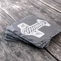 Coaster - Slate - Mjolnir - SET OF 2