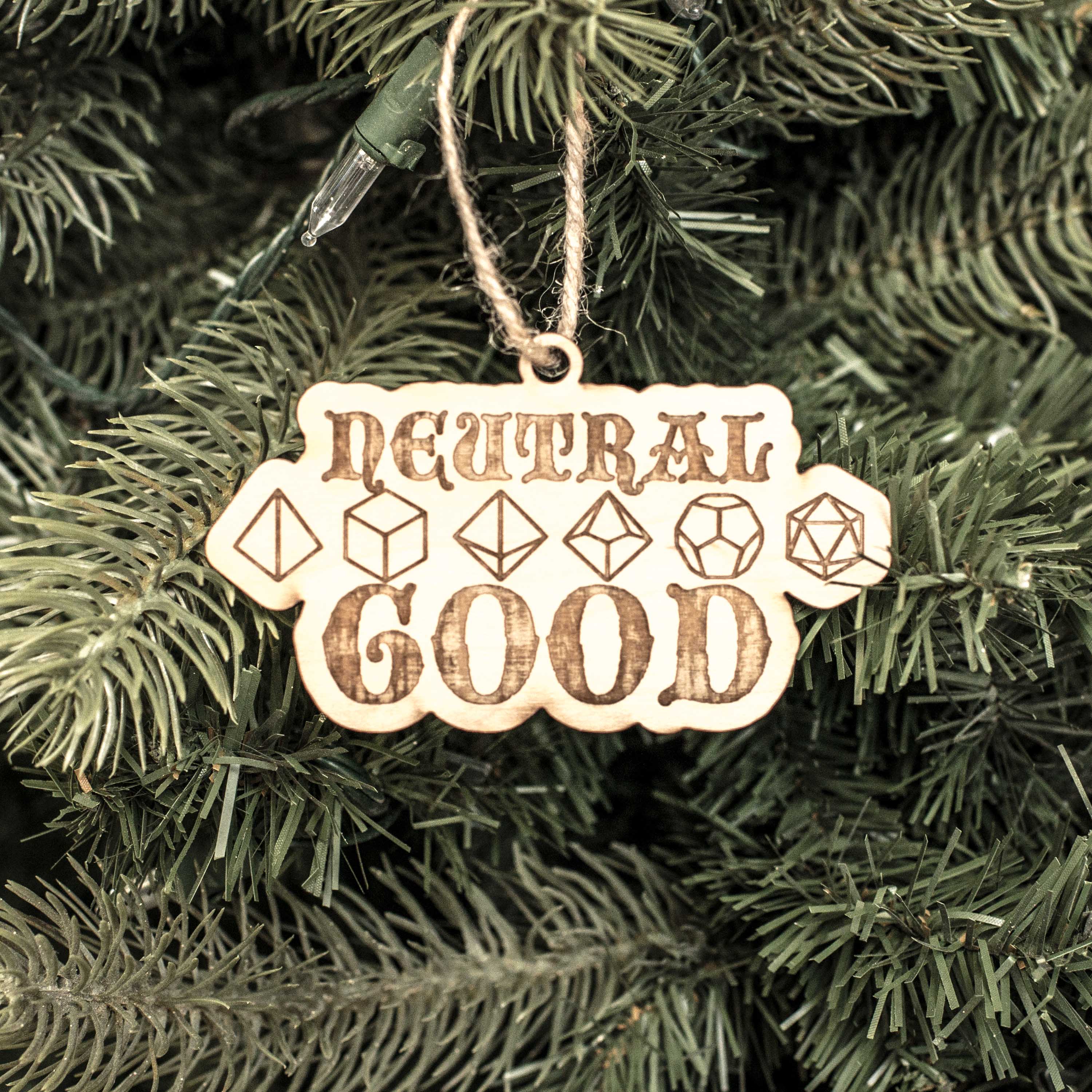 Ornament - Know Your Role - Alignment - Set of 9 - Raw Wood 2x4in