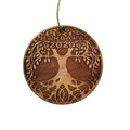 Personalized Celtic Tree of Life - Cedar Ornament